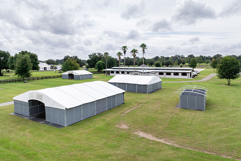 temporary horse stalls and permanent horse stalls