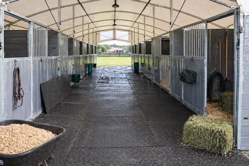What to Put in a Horse Stall