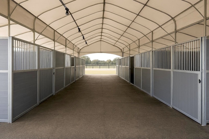 temporary stabling for events