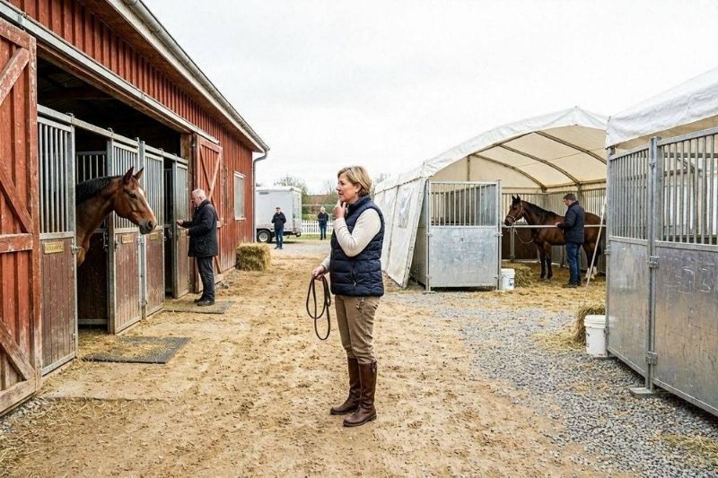 Building a Horse Barn vs. Portable Stalls Cost and Options Compared